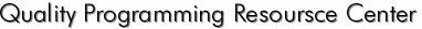 Qulity Programming Resource Center